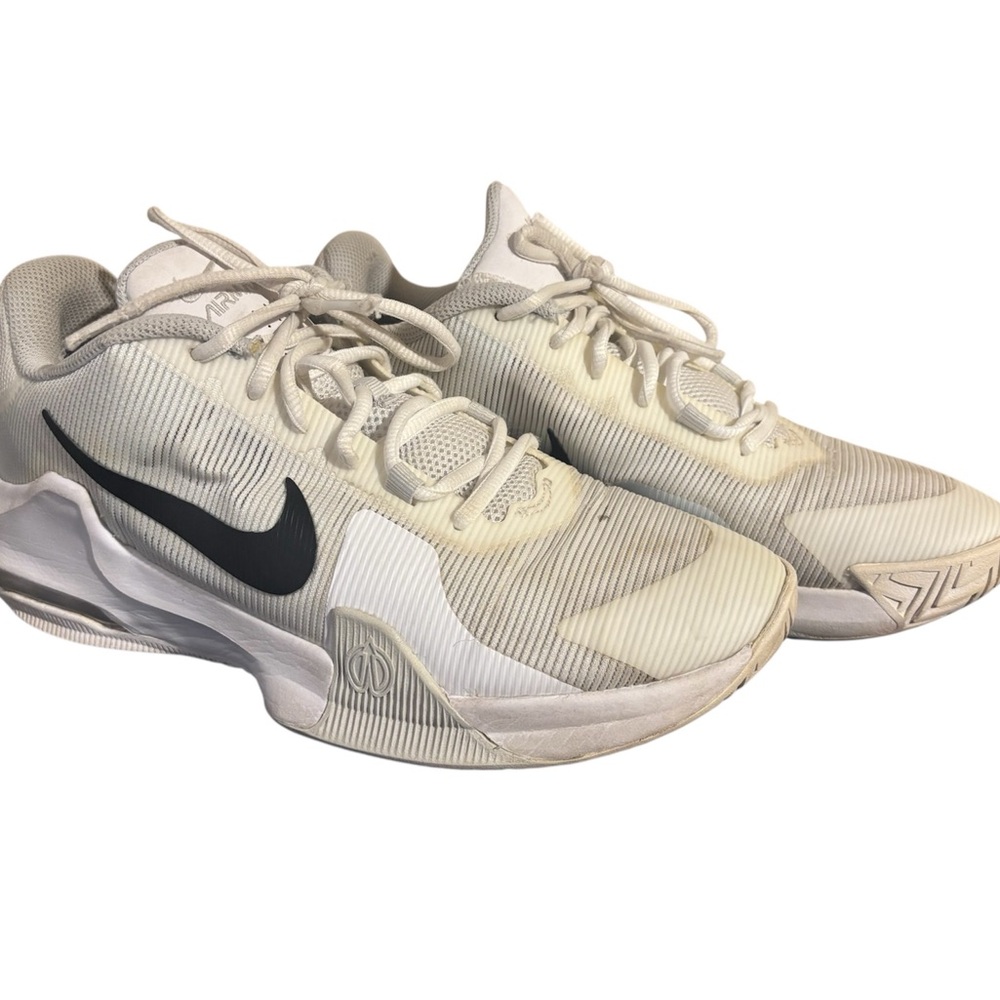 Nike Air Max Impact 4 Men’s 10 White With Black Swoosh